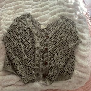 small artlier sweater vest with buttons